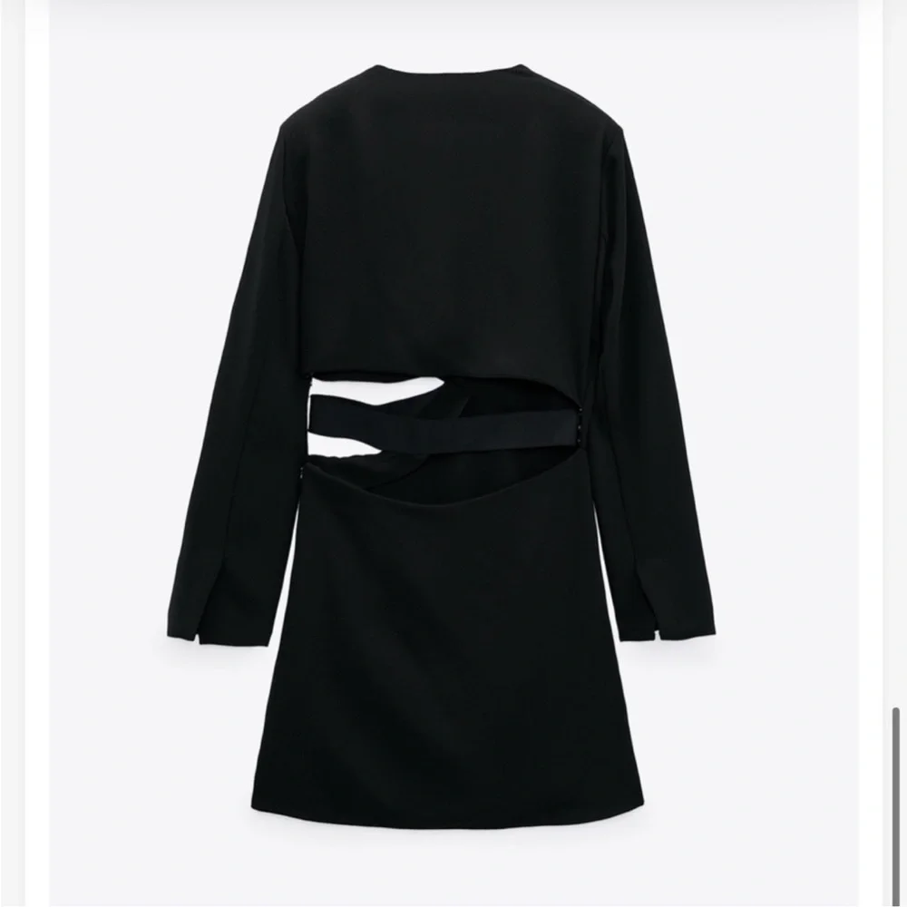 ZARA CUT OUT MINI DRESS - Picture 7 of 8